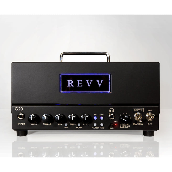 Revv G20 2-Channel 20/4-Watt Tube Guitar Amplifier Head w/ EQ & FX