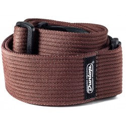 Dunlop D27-01BR Strap Ribbed Cotton Chocolate