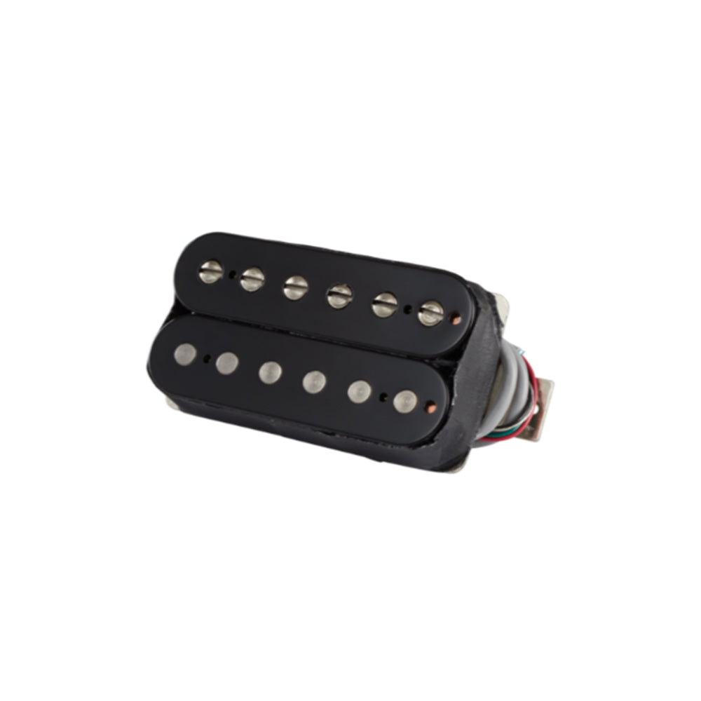 Gibson 496R - "Hot Ceramic" Pickup (Rhythm, Double Black, 4-conductor, Potted, Ceramic, 8.6k ohms)