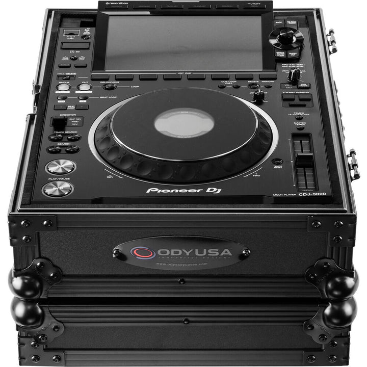 Odyssey FZ3000 Compact Flight Case for Pioneer CDJ-3000 Media Player - Black