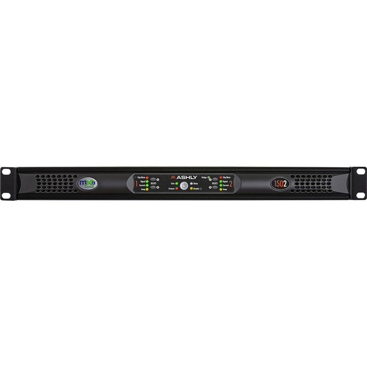 Ashly Mixer/Amplifier 12-In x 4-Out, 8 balanced Mic / Line Inputs | Precision Class-A Mic Preamp Design