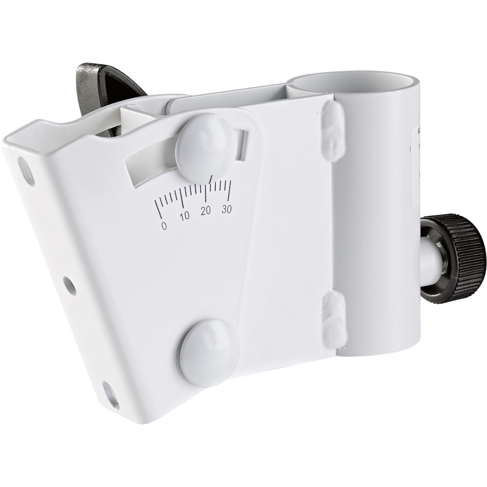 K&M 19780 Inclinable Speaker Stand Adapter - White