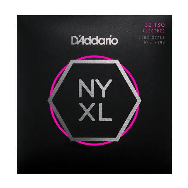 D'Addario NYXL32130 - SET BASS NYXL 32-130 LONG 6STR
