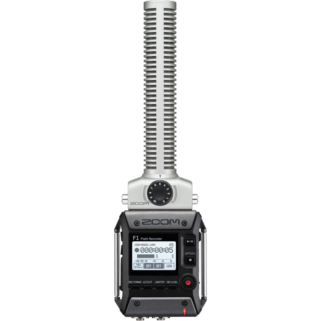 Zoom F1 Field Recorder and Shotgun Package