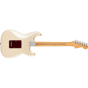 Fender Player Plus Stratocaster® Left-Handed, Maple Fingerboard - Olympic Pearl