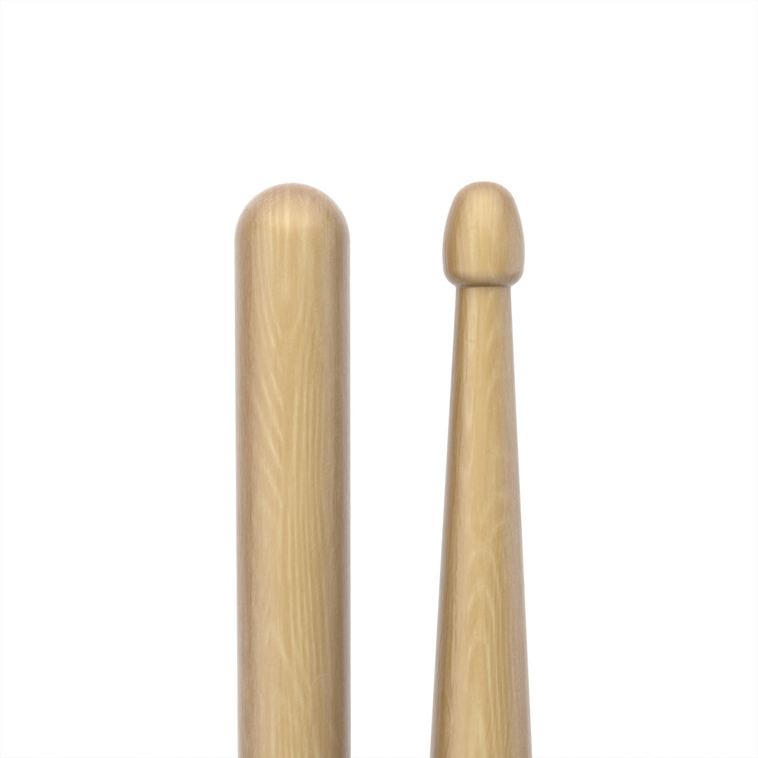 Promark RBH625LAW-Promark Rebound 2B Long Hickory Drumsticks, Acorn Wood Tip