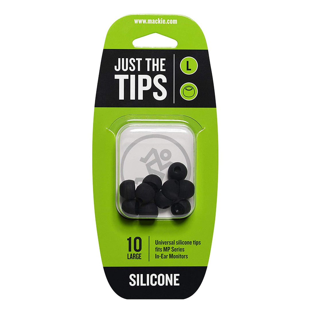 Mackie MP Series Large Silicone Black Tips Kit