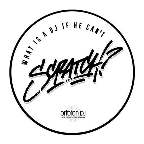 Ortofon SM-22 Slipmat 2-Pack - What Is A DJ If He Can’t Scratch