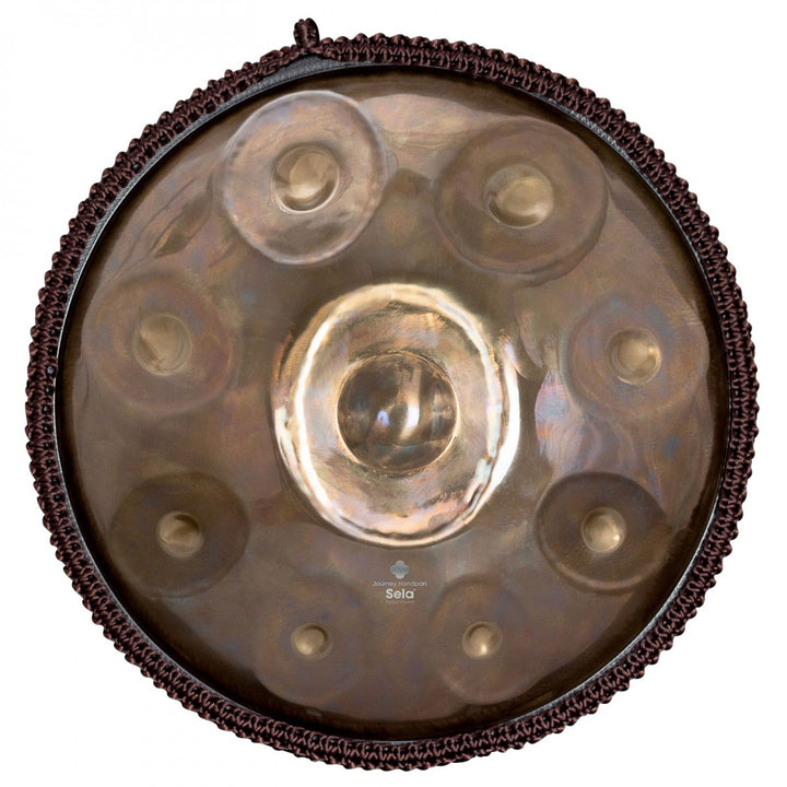 Sela SE306 Journey Handpan F# Integral Stainless Steel (440 Hz; incl. padded bag)