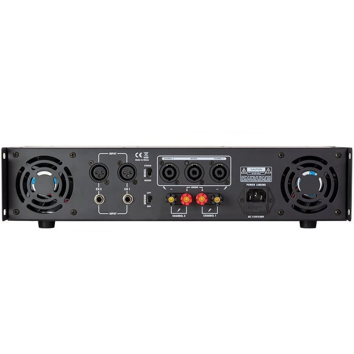 Gemini XGA-3000 Professional Power Amplifier - 3000-Watt Peak, 2x 200-Watt RMS (4-Ohms)