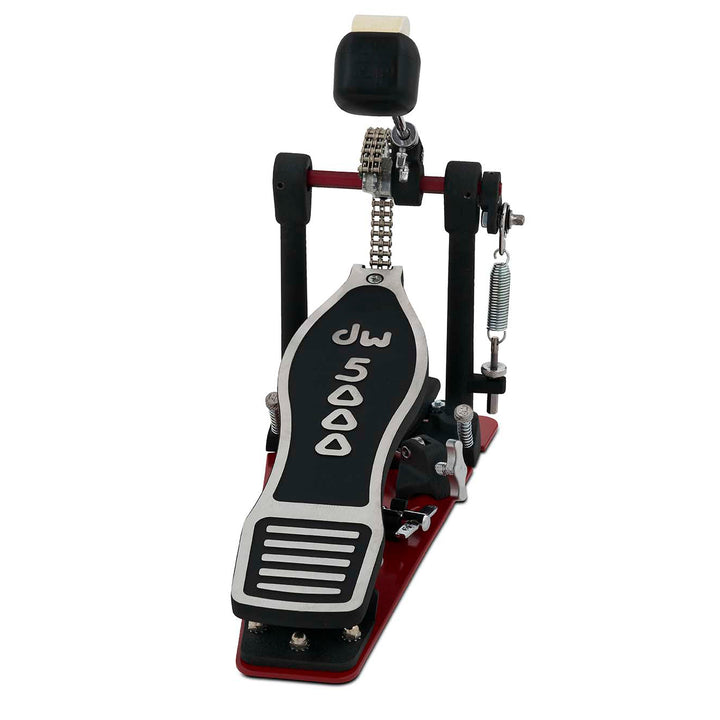 DW CP5000ADS 5000 Series Accelerator Solid Footbard Single Bass Drum Pedal w/ Bag