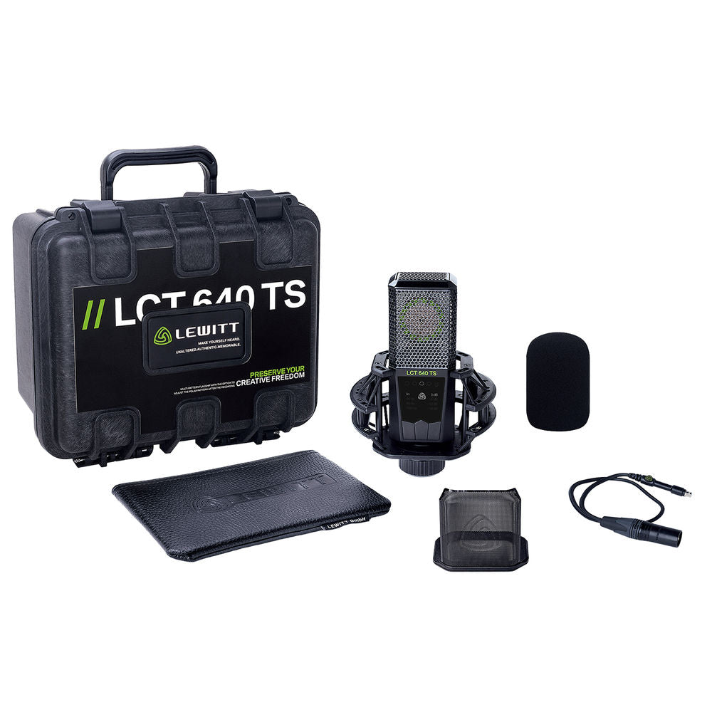 Lewitt LCT 640 TS Dual-Output-Mode Condenser Microphone