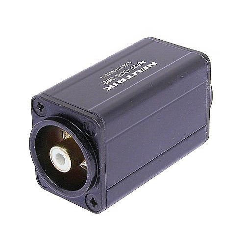 Neutrik NA2BBNC-D9B - White BNC Socket - RCA Socket