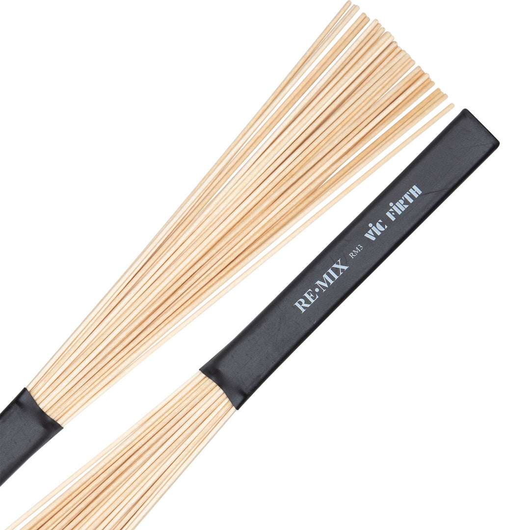 Vic Firth RM3 Remix Brushes-Birch Dowels