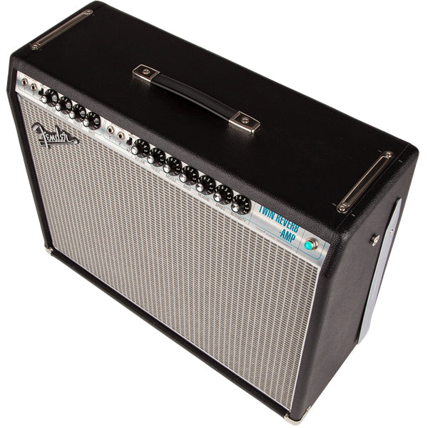Fender '68 Custom Twin Reverb Guitar Combo Amplifier - Black & Silver
