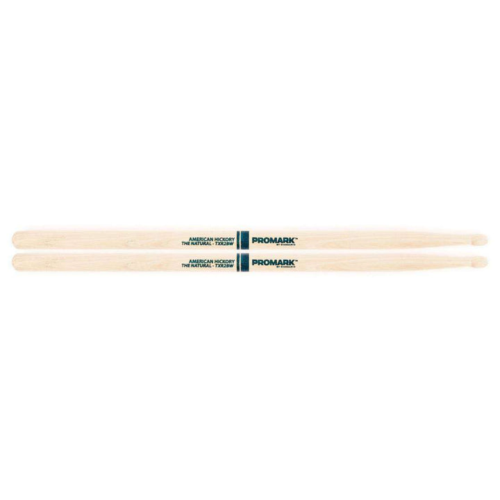 Promark TXR2BW-Promark American Hickory  Wood Tip Drumsticks