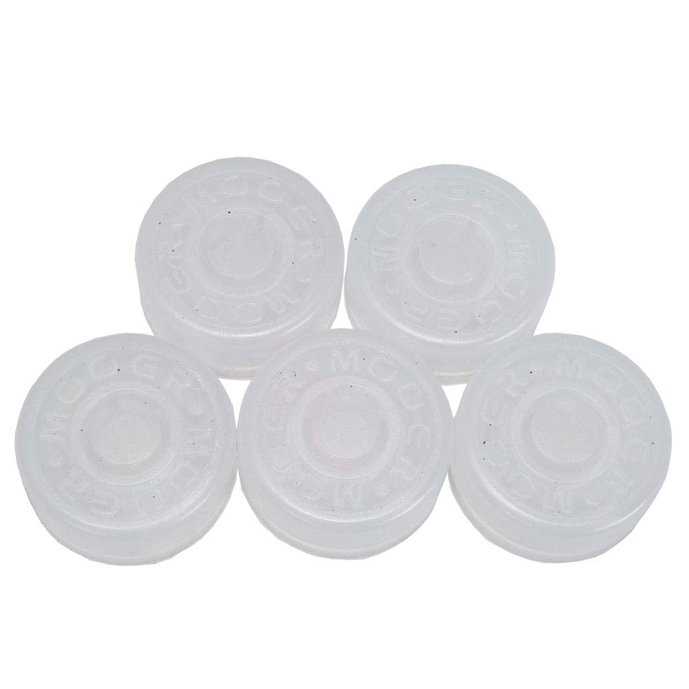 Mooer FT-WH White Footswitch Topper,5 pcs per bag