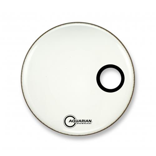 Aquarian SMPTCC26W - 26''DRMHD SM PRTD BASS WHITE   26''DRUMHEAD