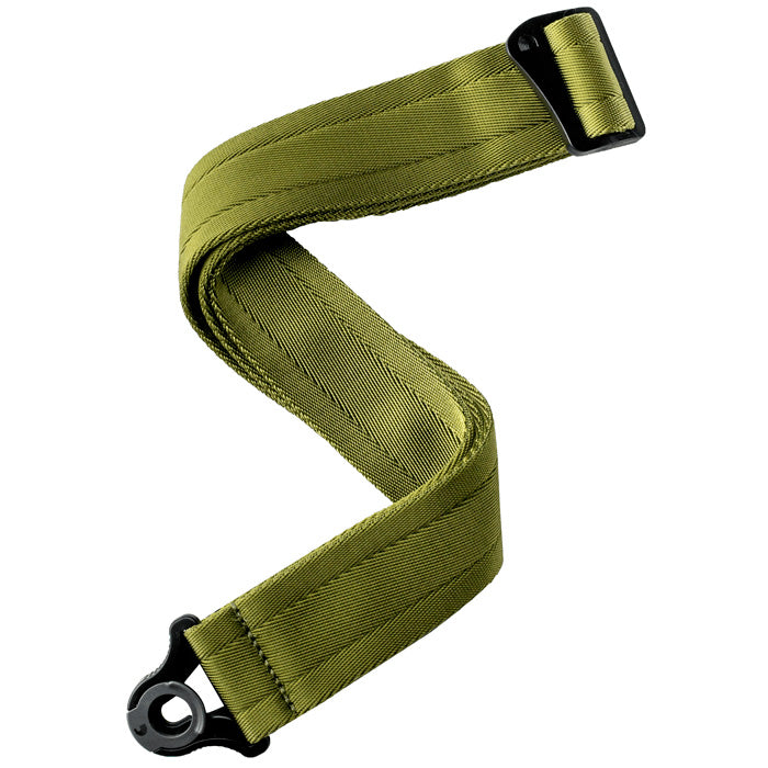 D'Addario Auto Lock Guitar Strap - Moss
