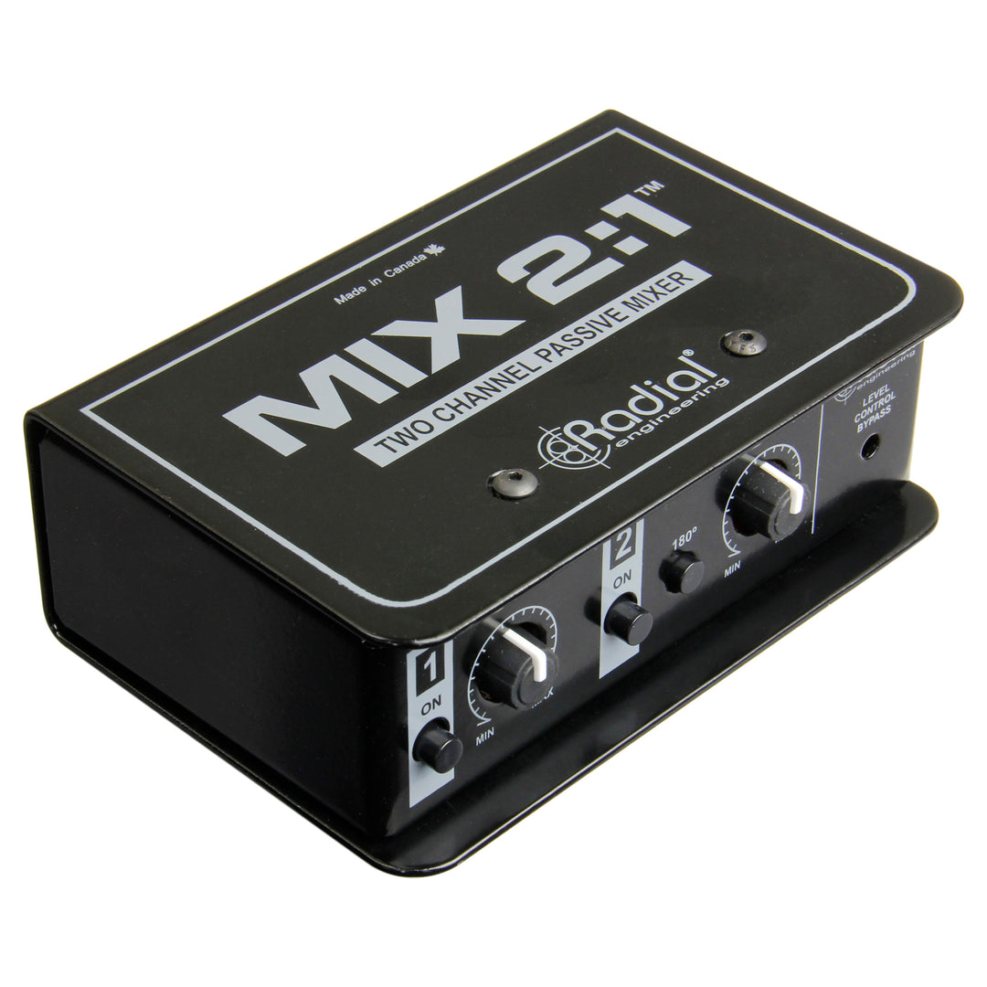 Radial MIX 2:1 2-Channel Audio Combiner & Mixer