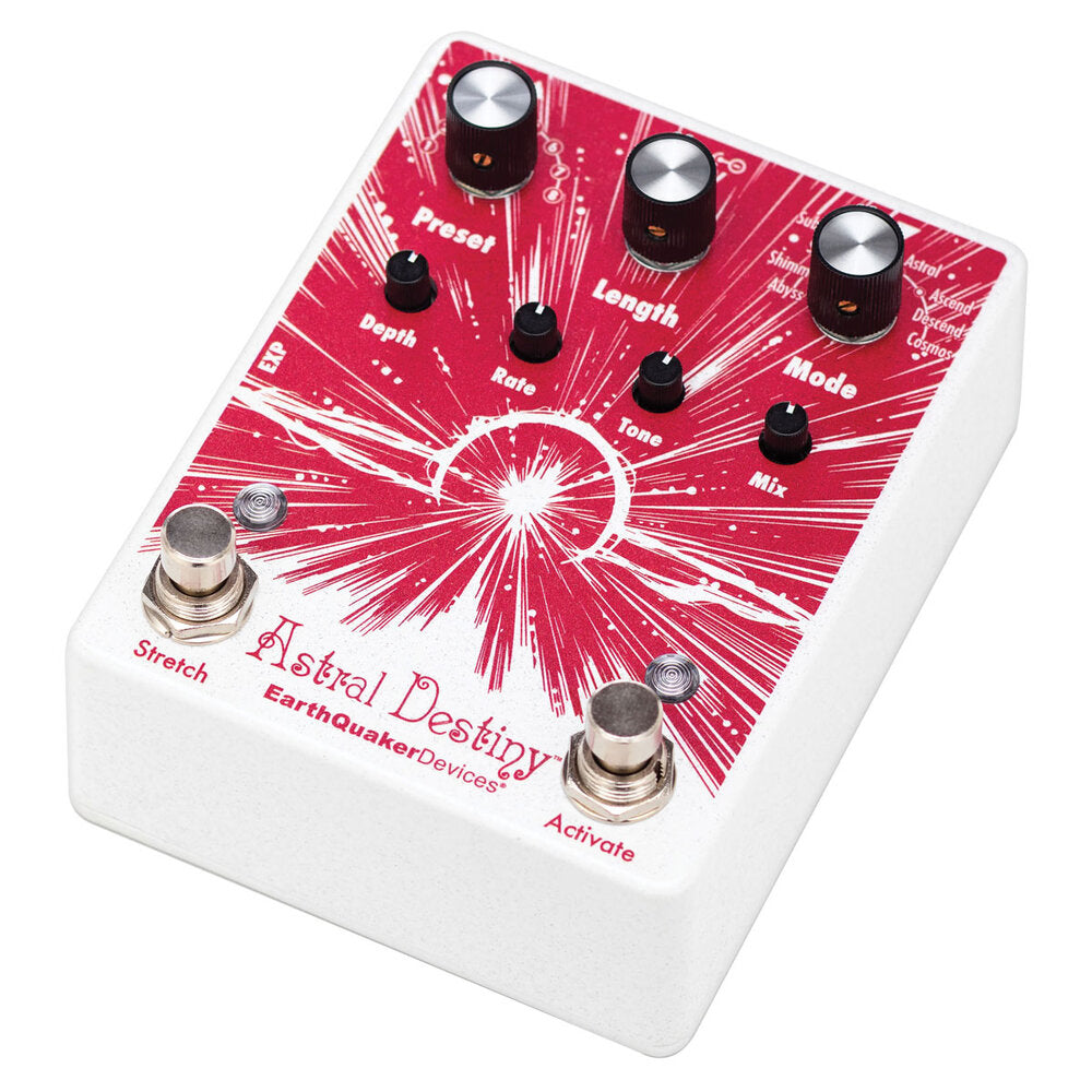 Earthquaker Devices Astral Destiny Octal Octave Reverberation Odyssey Guitar Pedal