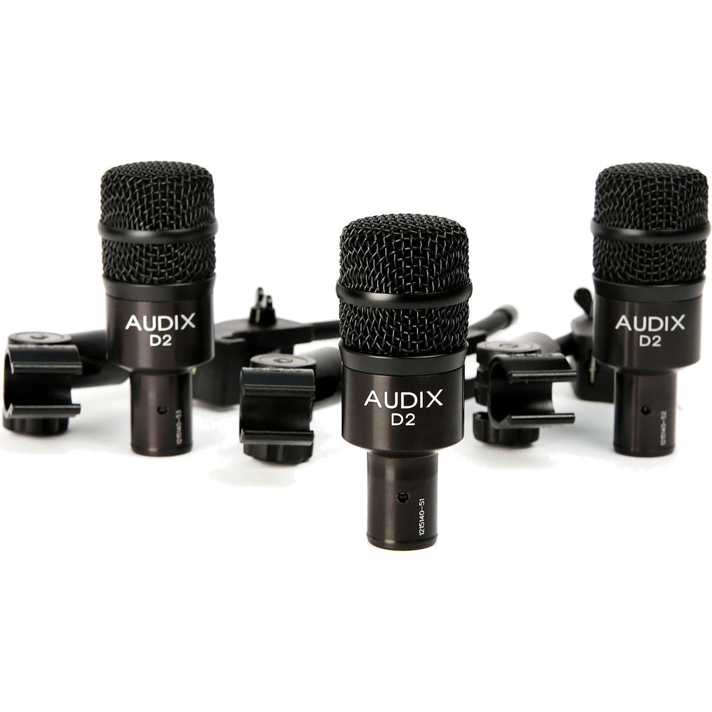 Audix D2 Dynamic Instrument Microphone (3-Pack)