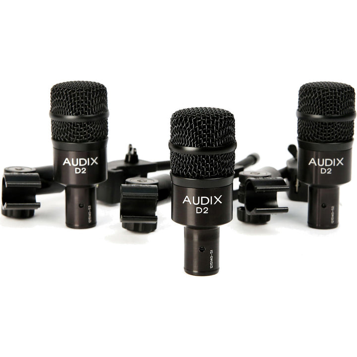 Audix D2 Dynamic Instrument Microphone (3-Pack)