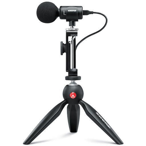 Shure MOTIV MV88+ Video Kit Digital Stereo Microphone Standard