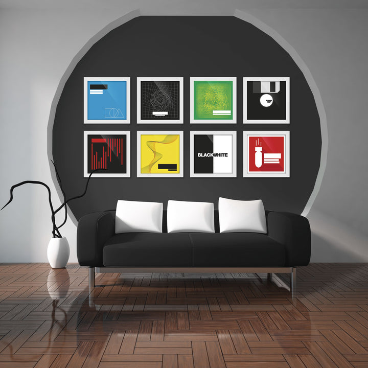 Glorious Vinyl Frame Set 12” (3-Pack) - White