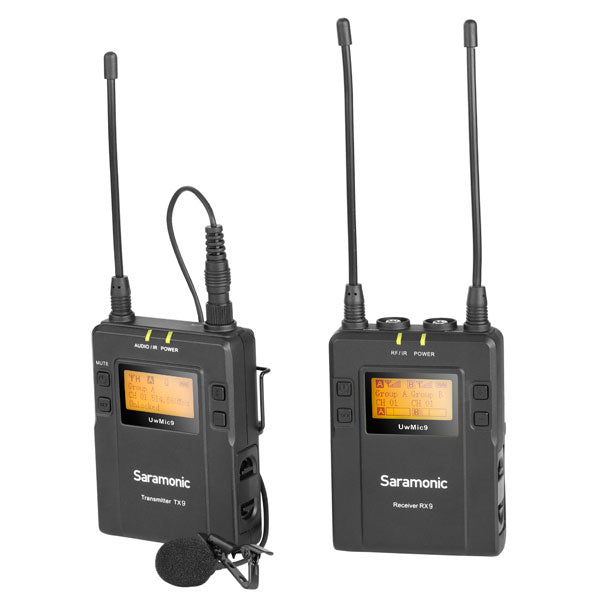 Saramonic UwMic9 Kit1 - UHF Wireless Lavalier Microphone System