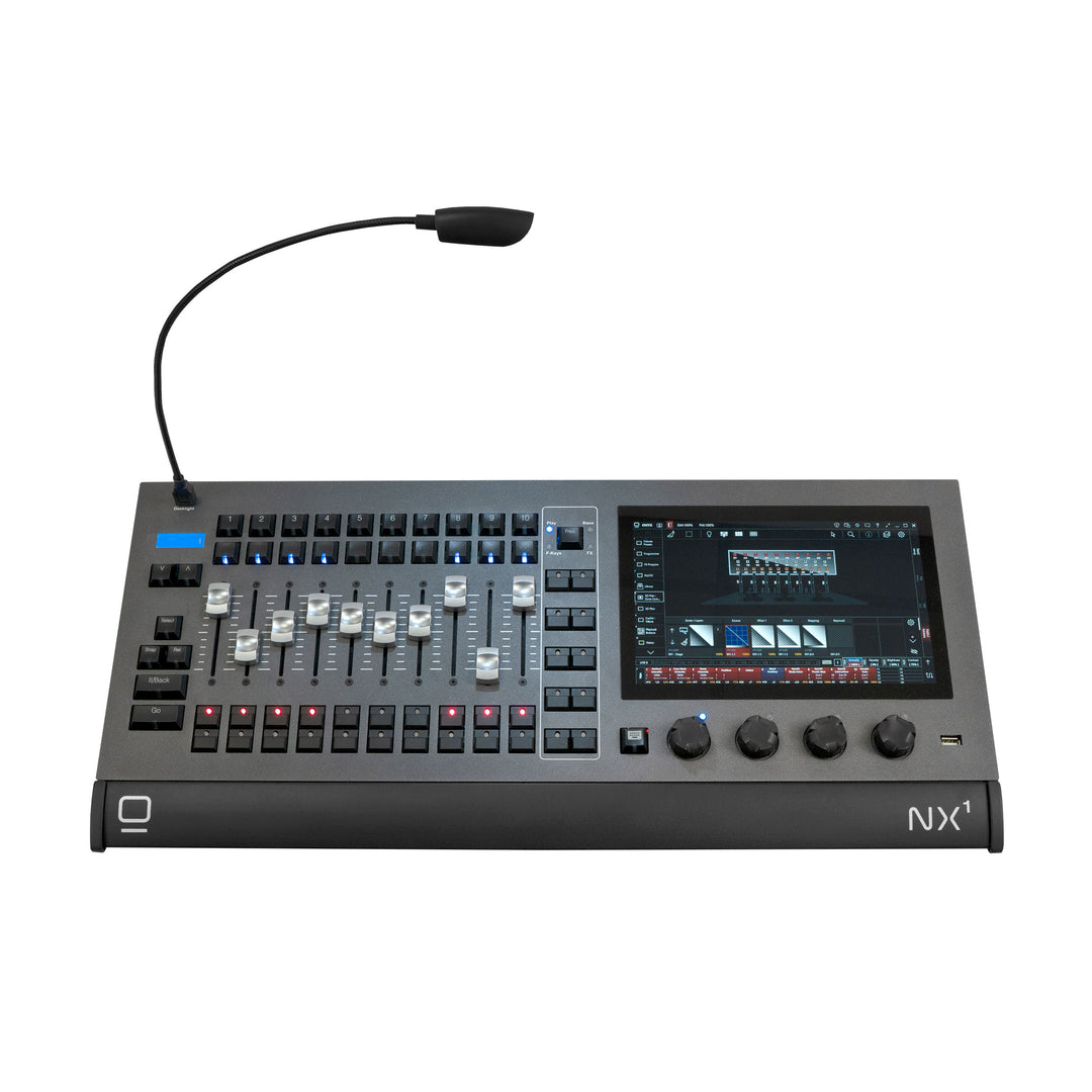Elation Obsidian Control Systems NX1 8 Universe, 10 Motorized Playback ONYX Lighting Controller