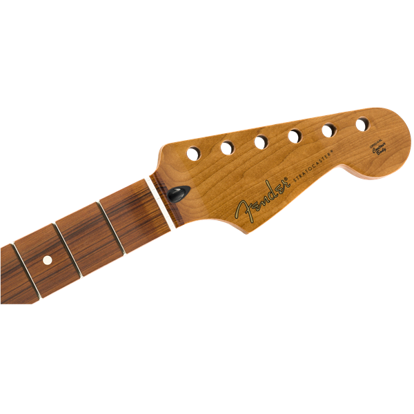 Fender Roasted Maple Stratocaster Neck, 21 Narrow Tall Frets, 9.5'', Pao Ferro, C Shape - Natural