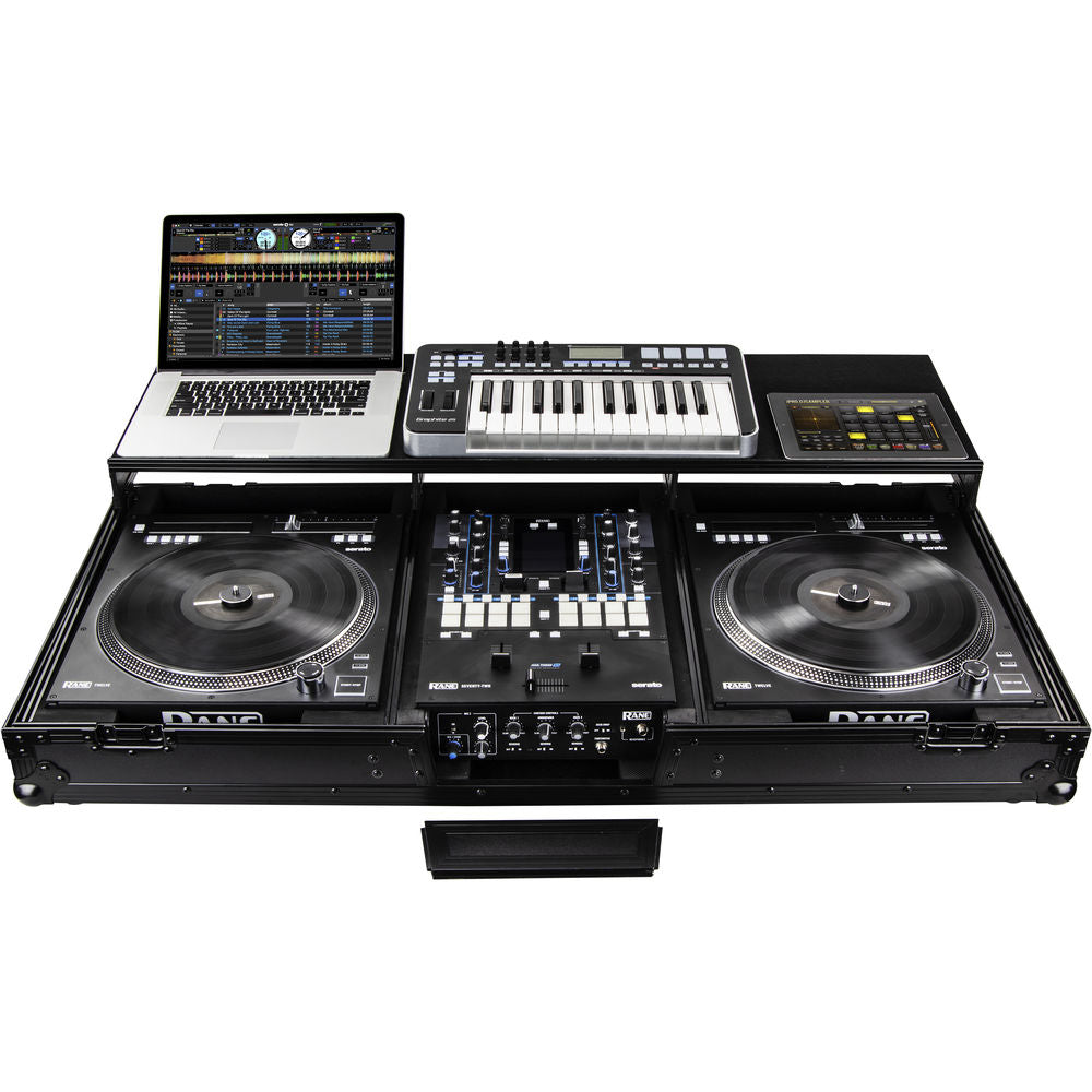 Odyssey FZGSPRA1272W DJ Coffin Case for Rane Seventy-Two & Rain Twelve Mixers - Black Label