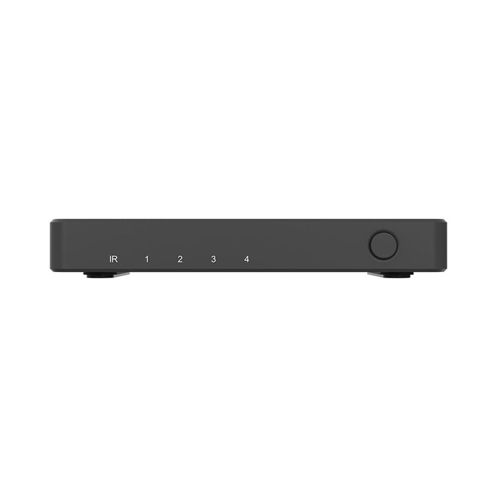 BZBGEAR - 4-Port 4K 18Gbps 60Hz HDMI 2.0 Switcher with IR Remote Control