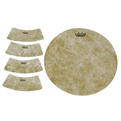 Remo HK-8500-00 - TEXTURE TARGET 9.75'' Circle 4 Small Curves W/ Adhesive