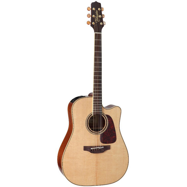 Takamine P4DC Dreadnought Cutaway Acoustic-Electric Guitar - Natural