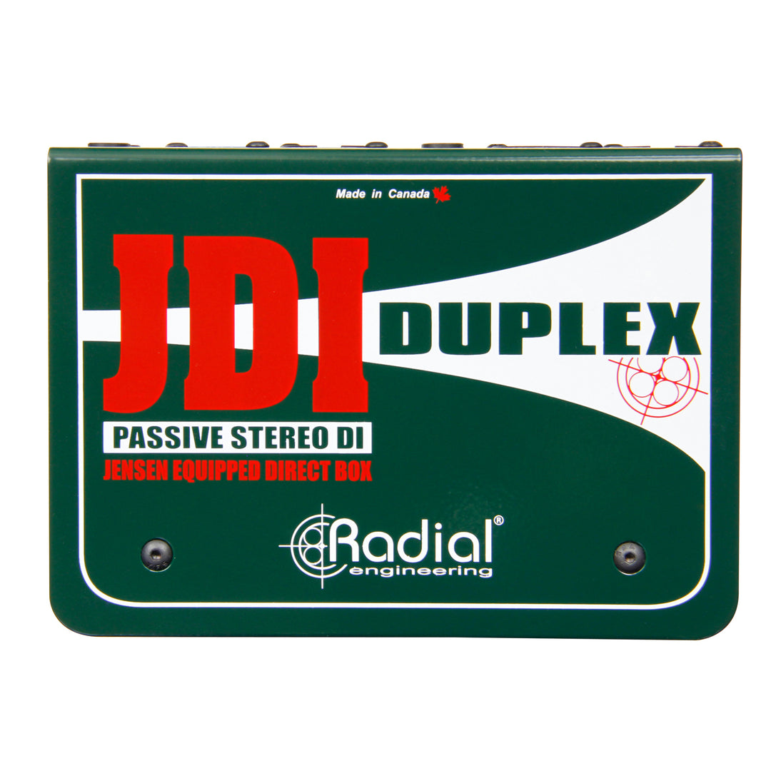 Radial JDI Duplex Stereo Direct Box