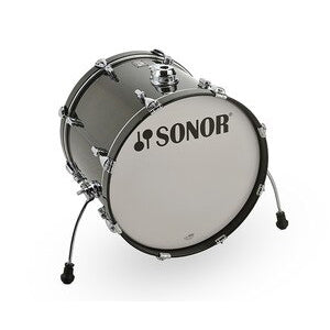Sonor AQ2 1814 BD WM TSB - Bass Drum 18"x14" W/Mount- Black High Gloss Lacquer