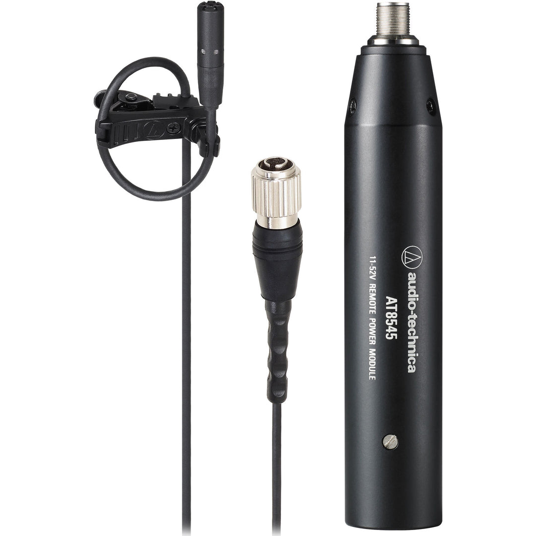 Audio-Technica BP898 Subminiature Cardioid Lavalier Microphone w/ Hirose cH Connector & XLR / Power Module