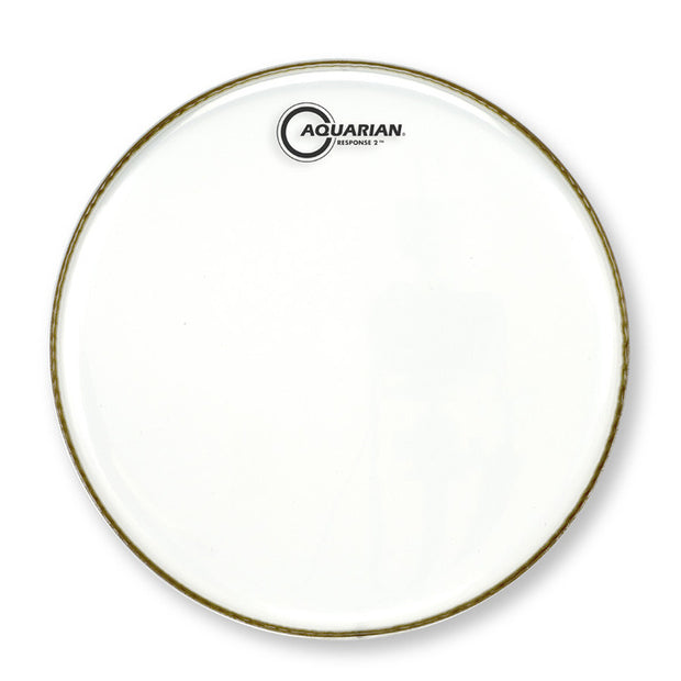Aquarian TCRSP2-14 - 14'' TEX COATED RESPONSE 2  TWO PLY DRUMHEAD