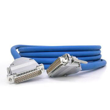 Digiflex DDMT-4FX4MX-10 - 10 Foot  D-8PR AES Fan Cable -Tascam DB25M to XLRF and XLRM