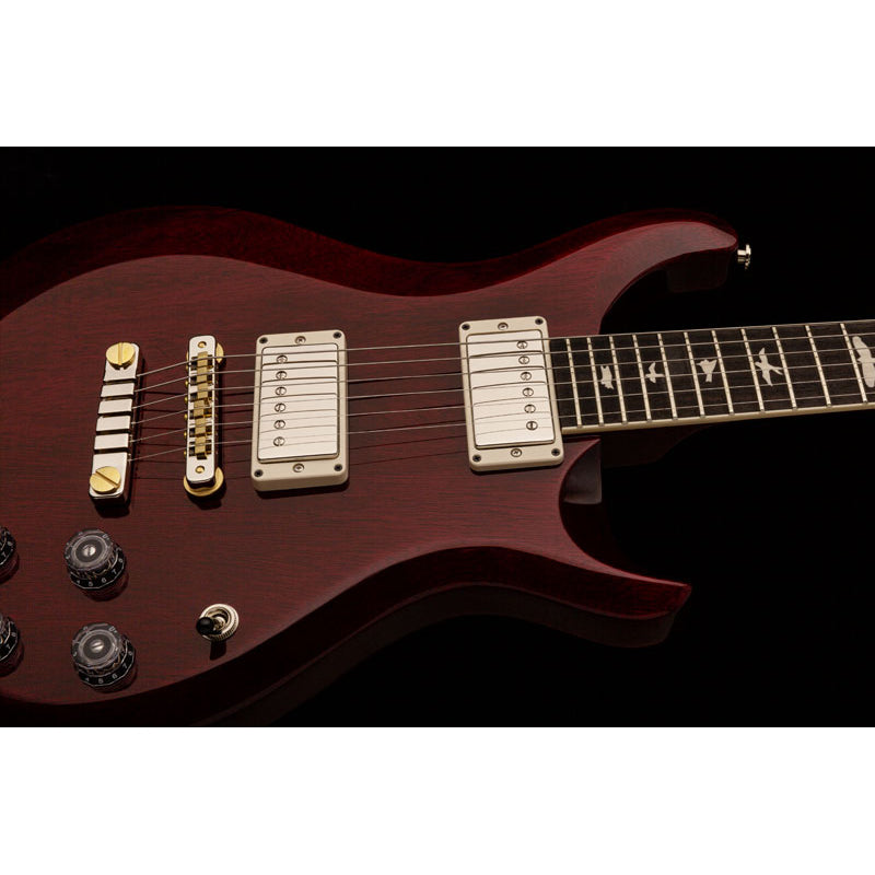 PRS S2 McCarty 594 Thinline (2024) Electric Guitar (Vintage Cherry) Rosewood Fingerboard ( with Gig Bag)
