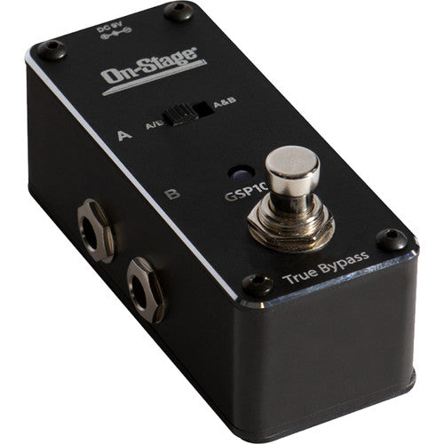 On-Stage DSP1000 ABY Switcher with True Bypass