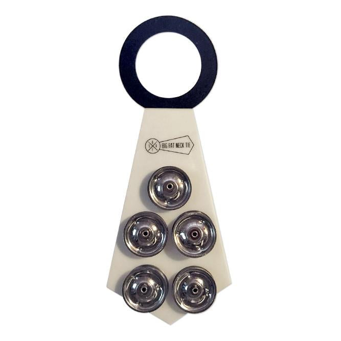 BFSDNT-Big Fat Snare Drum Neck Tie Cymbal Topper