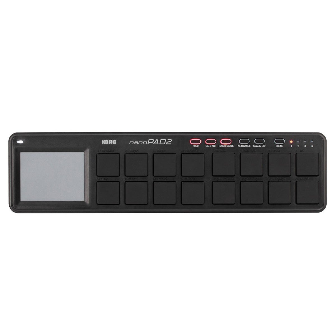Korg nanoPAD2 USB Pad Controller (Black)
