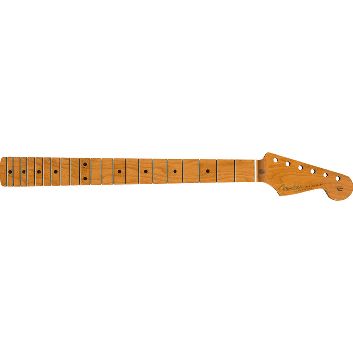 Fender Roasted Maple Vintera Mod 50's Stratocaster Neck - 21 Medium Jumbo Frets, 9.5'', ''V'' Shape