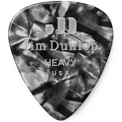 Dunlop 483P-02-HV Celluloid Black Pearl P.P.Heavy