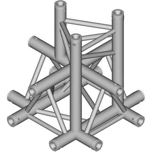 Global Truss F33-TR-4101D 5 Way Triangle Cross-Junction -Apex Down
