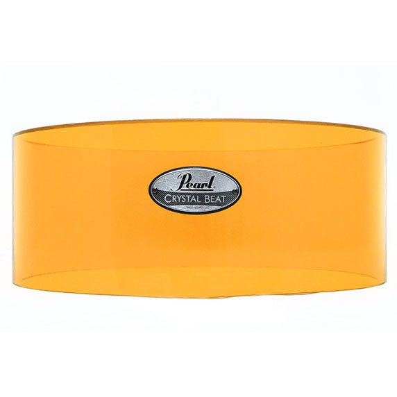 Pearl Crystal Beat Series 14 X 6.5 Snare Shell Only #732 Tangerine Glass