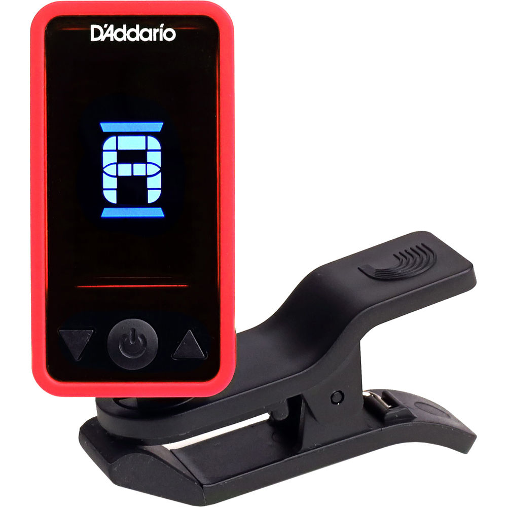 D'Addario PW-CT-17RD Eclipse Tuner - Red